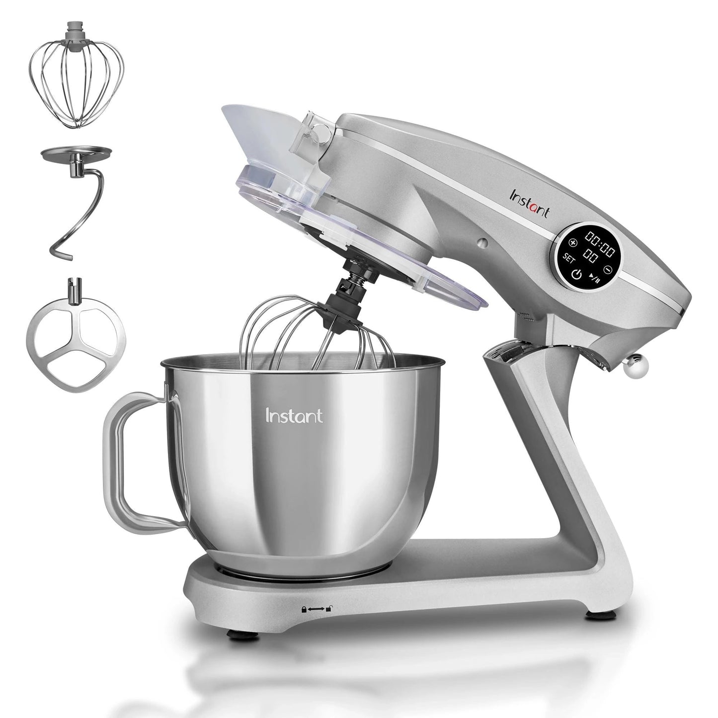InstantPot®7.4QTStandMixerProSeries,Silver