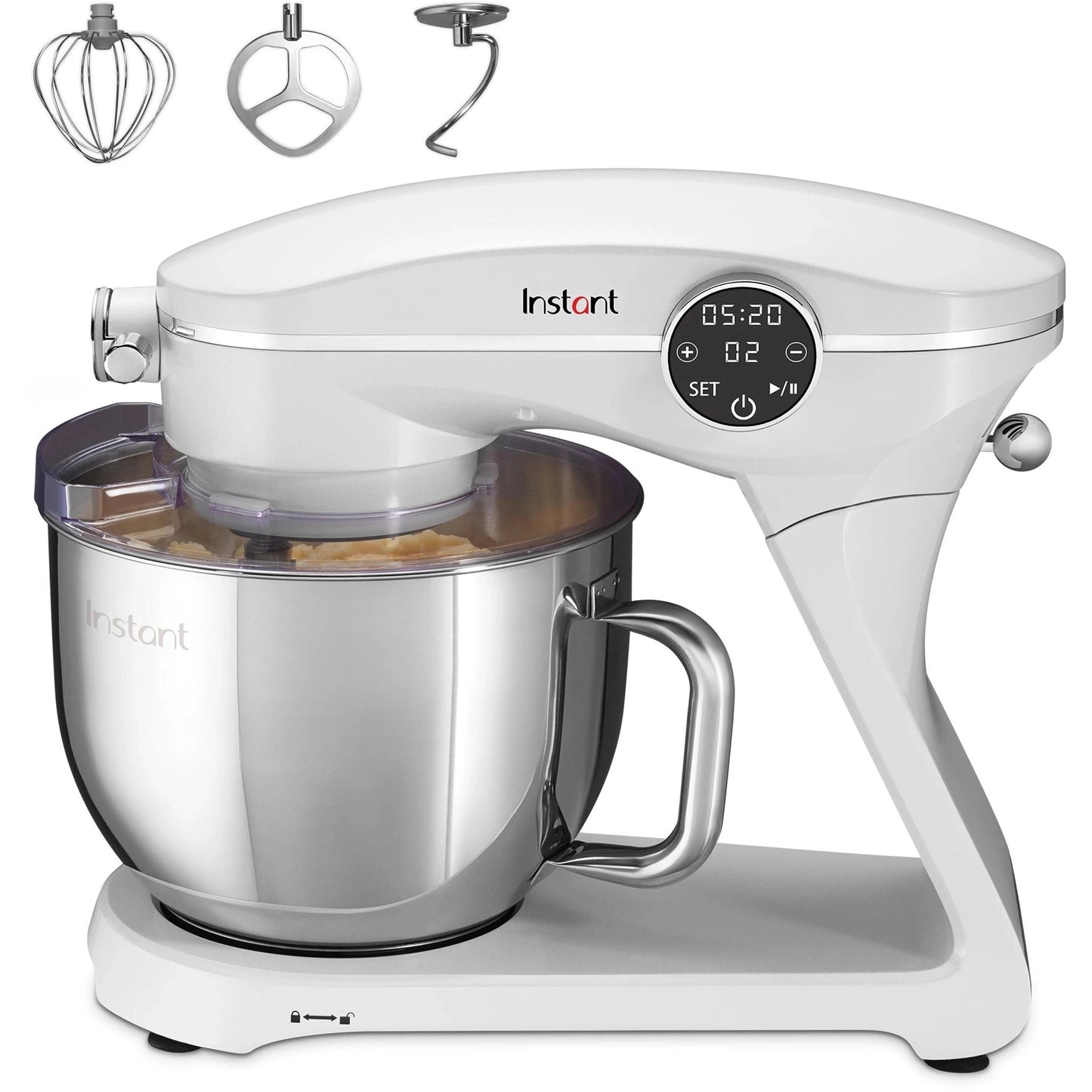 InstantPot®7.4QTStandMixerProSeries,PearlWhite