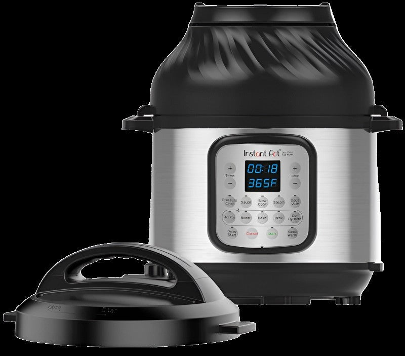 InstantPot®Duo™Crisp™+AirFryer8QTMulti-UsePressureCooker