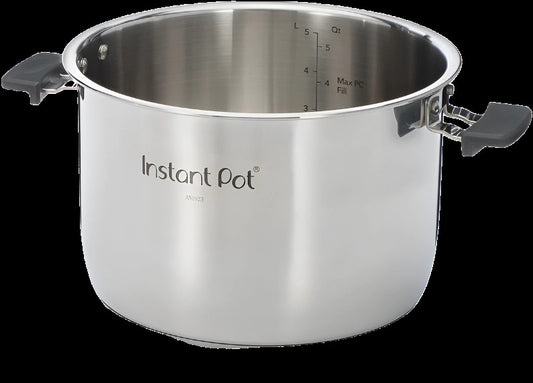 InstantPot®Evo™Series8QTStainlessSteelInnerPotwithHandles