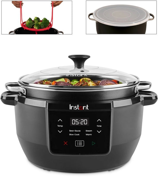 InstantPot®SuperiorCookerSlowCooker+MultifunctionalCooker(withBonusAccessories)